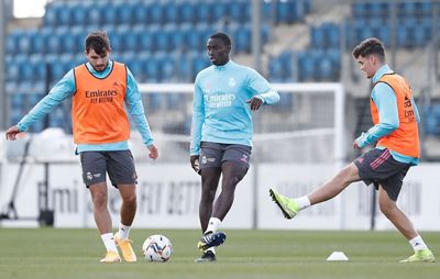 entrenamiento del real madrid
