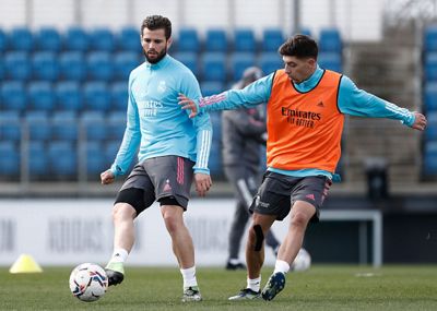 entrenamiento del real madrid