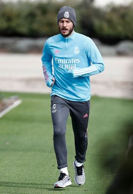 entrenamiento del real madrid
