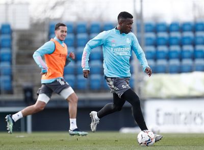 entrenamiento del real madrid
