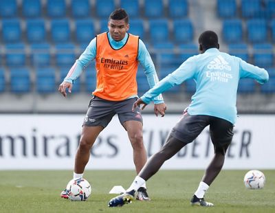 entrenamiento del real madrid