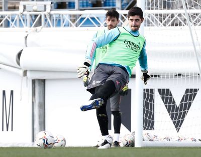 entrenamiento del real madrid