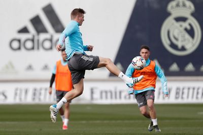 entrenamiento del real madrid