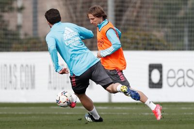 entrenamiento del real madrid
