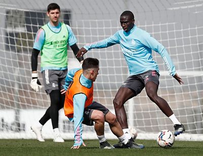 entrenamiento del real madrid