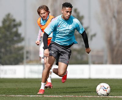 entrenamiento del real madrid
