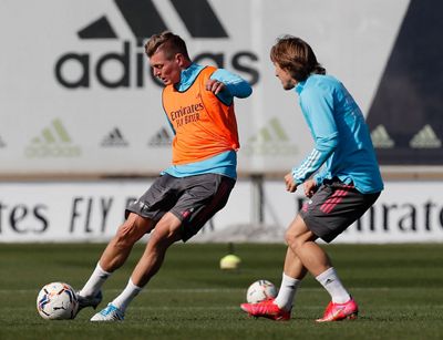 entrenamiento del real madrid