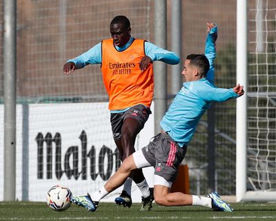 entrenamiento del real madrid