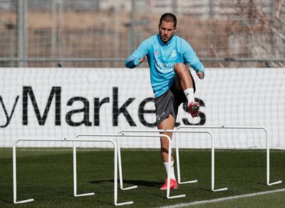 entrenamiento del real madrid
