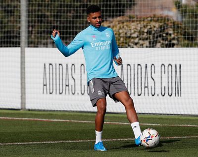 entrenamiento del real madrid