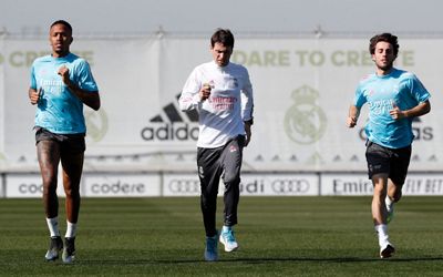entrenamiento del real madrid