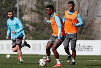 entrenamiento del real madrid