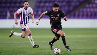 Hugo Duro debuta con el Real Madrid