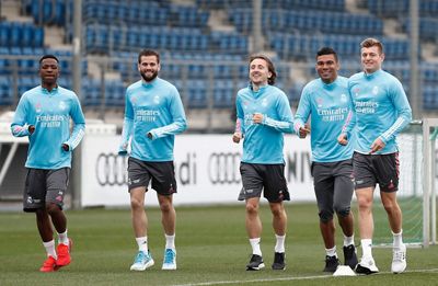 entrenamiento del real madrid
