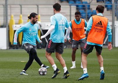 entrenamiento del real madrid