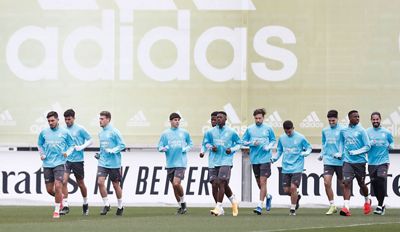 entrenamiento del real madrid