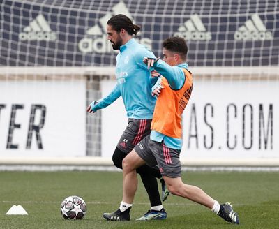 entrenamiento del real madrid