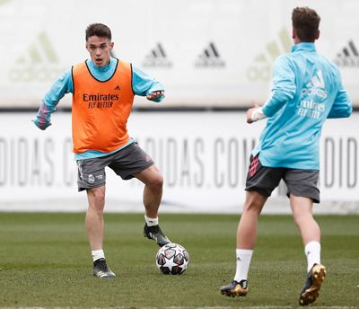 entrenamiento del real madrid