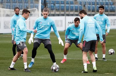 entrenamiento del real madrid