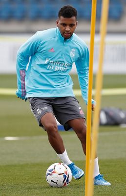 entrenamiento del real madrid