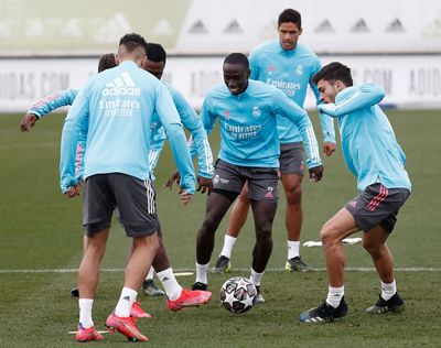 entrenamiento del real madrid