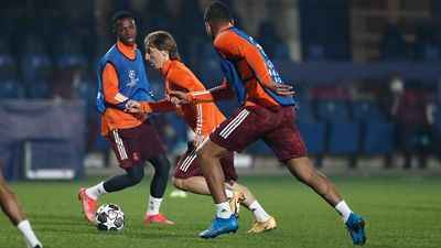 El Real Madrid se entrenó en el estadio de Bérgamo