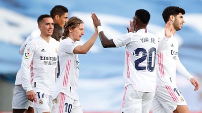 Los goles del Real Madrid en febrero