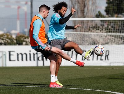 entrenamiento del real madrid