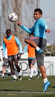 entrenamiento del real madrid