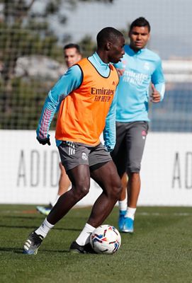 entrenamiento del real madrid