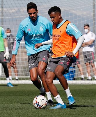 entrenamiento del real madrid