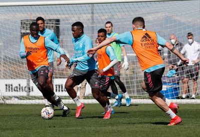 entrenamiento del real madrid