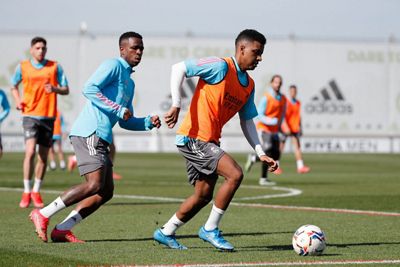 entrenamiento del real madrid