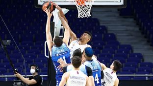 Tavares, segundo máximo taponador histórico del Real Madrid en Liga