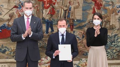 The Universidad Europea - Real Madrid Graduate School receives the Copa Stadium National Sports Award