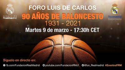 Foro Luis de Carlos online: ‘90 años de baloncesto, 1931-2021’