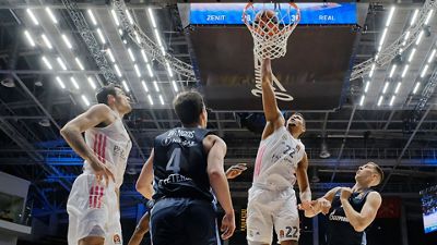 71-75: El Madrid logra una valiosa victoria en la cancha del Zenit