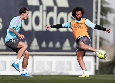 entrenamiento del real madrid