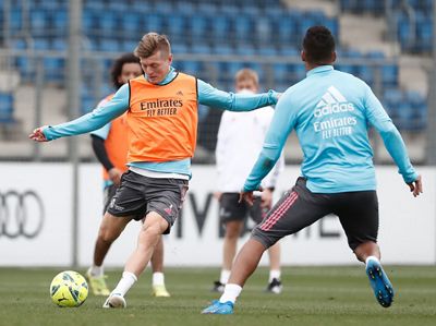 entrenamiento del real madrid