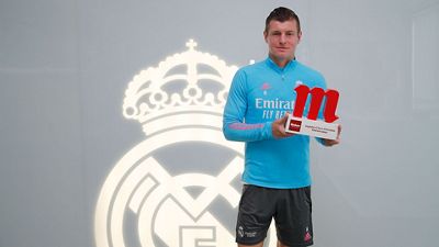 Kroos, Jugador Cinco Estrellas Mahou de febrero