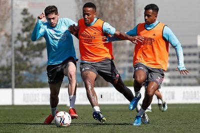 entrenamiento del real madrid