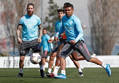 entrenamiento del real madrid
