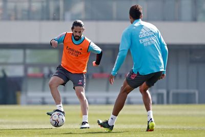 entrenamiento del real madrid
