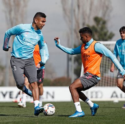 entrenamiento del real madrid