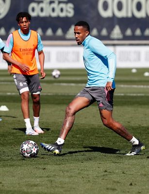 entrenamiento del real madrid