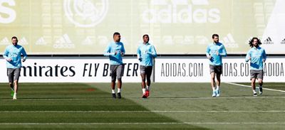 entrenamiento del real madrid