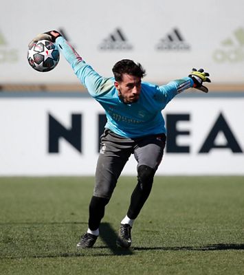 entrenamiento del real madrid