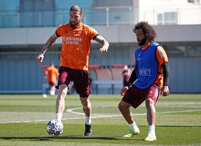 entrenamiento del real madrid