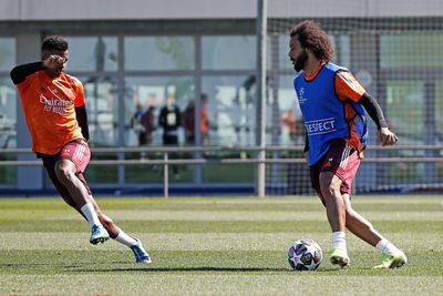 entrenamiento del real madrid