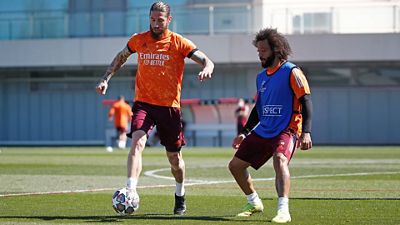 Último entrenamiento antes de recibir al Atalanta